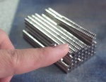 圓形4mm及5mm釹鐵硼強力磁鐵-可拿來做磁扣及冰箱貼